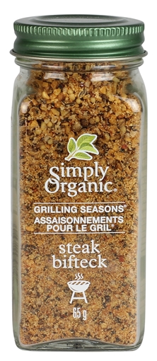 Picture of Simply Organic Simply Organic Grilling Seasons Steak, 65g