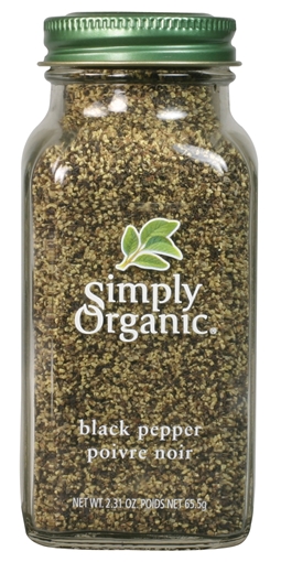 Picture of Simply Organic Simply Organic Pepper Black Medium Grind, 65.5g
