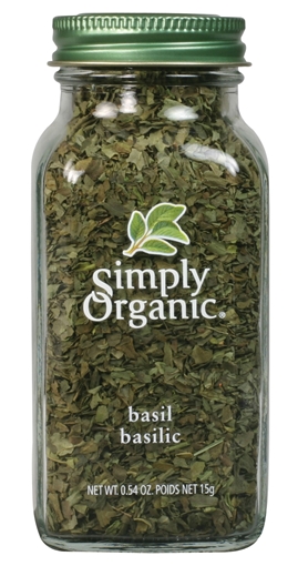 Picture of Simply Organic Simply Organic Basil Leaf Sweet, 59g
