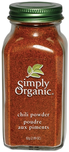Picture of Simply Organic Simply Organic Chili Powder, 82g