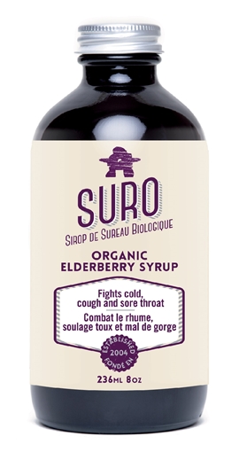 Picture of SURO Organic Elderberry Syrup, 236ml