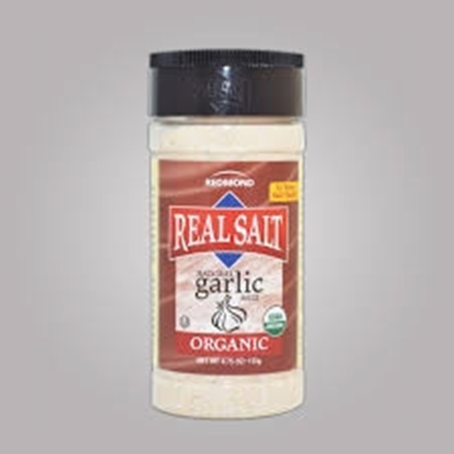 Picture of Redmond Redmond Organic Garlic Salt,  113g