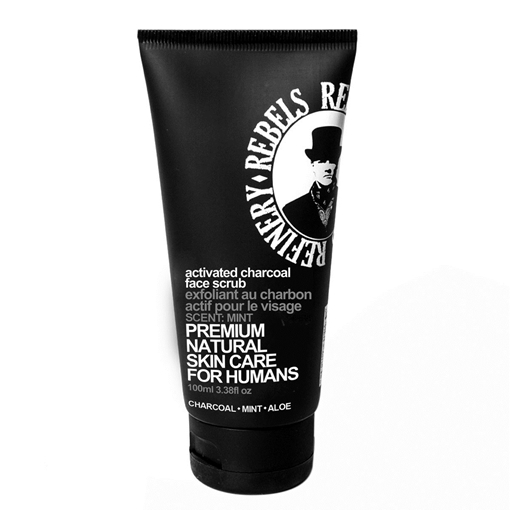 Picture of Rebels Refinery Rebels Refinery Activated Charcoal Face Scrub, 100ml