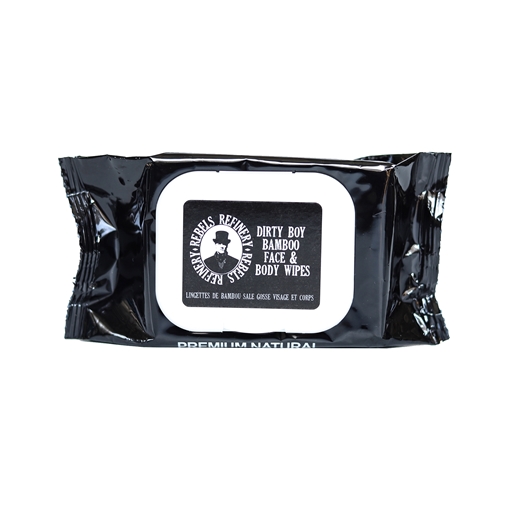 Picture of Rebels Refinery Rebels Refinery Dirty Boy Bamboo Wipes, 25 Wipes