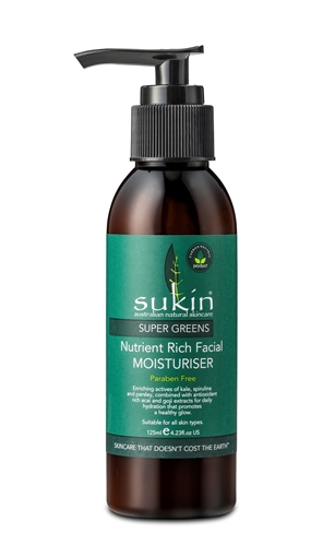 Picture of Sukin Sukin Super Greens Nutrient Rich Facial, 125ml