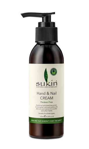 Picture of Sukin Sukin Hand & Nail Cream Pump, 125ml