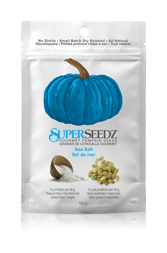 Picture of SuperSeedz SuperSeedz Gourmet Pumpkin Seeds, Sea Salt 142g