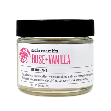 Picture of  Schmidt's Naturals Rose and Vanilla Deodorant Jar, 57g