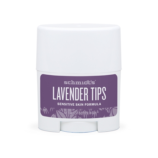Picture of Schmidt’s Naturals Schmidt's Naturals Lavender Tips Sensitive Skin Deodorant Stick, Travel Size 19.8g