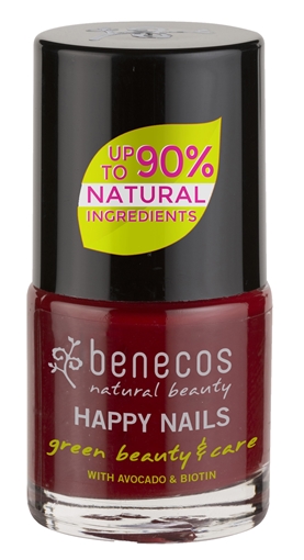Picture of Benecos Benecos Nail Polish, Cherry Red 9ml