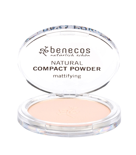 Picture of Benecos Benecos Natural Mattifying Compact Powder, Fair 9g