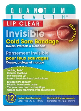 Picture of  Lip Clear Cold Sore Bandage, 12 Bandages