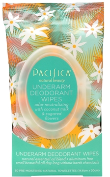 Picture of  Coconut & Sugared Flower Deodorant Wipes, 30 Count