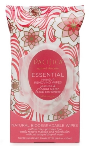 Picture of Pacifica Pacifica Essential Makeup Removing Wipes, 30 Count