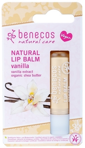 Picture of Benecos Benecos Natural Lip Balm, Vanilla 4.5g