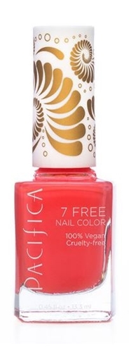 Picture of Pacifica Pacifica 7 Free Nail Polish, Totally Coral 13ml