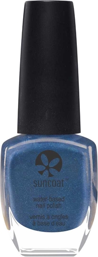 Picture of Suncoat Suncoat Water-Based Nail Polish, Peacock Blue 11ml