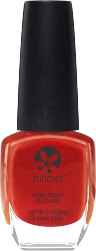 Picture of Suncoat Suncoat Water-Based Nail Polish, Poppy Red 11ml