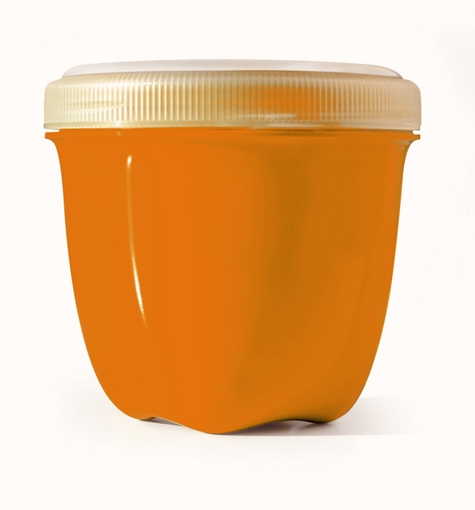 Picture of Preserve by Recycling Preserve by Recycling Mini Round Food Storage, Orange 227g