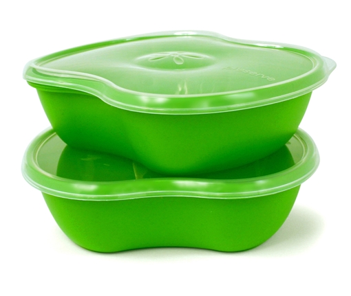 Picture of Preserve by Recycling Preserve by Recycling Food Storage 2-Pack Set, Apple Green 740ml
