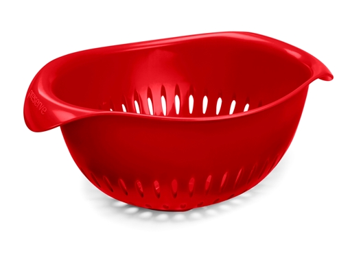 Picture of Preserve by Recycling Preserve by Recycling Colander - Small, Tomato Red 1.5qt
