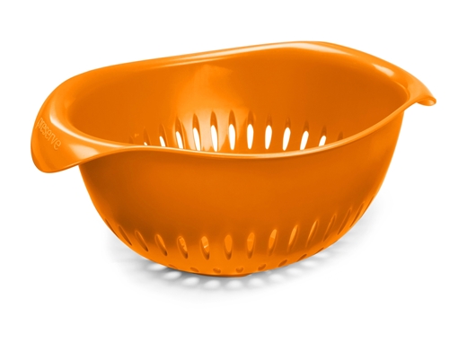 Picture of Preserve by Recycling Preserve by Recycling Colander - Small, Orange 1.5qt