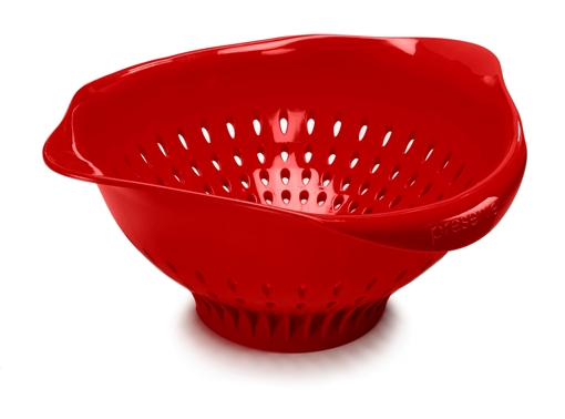 Picture of Preserve by Recycling Preserve by Recycling Colander - Large, Tomato Red 3.5qt