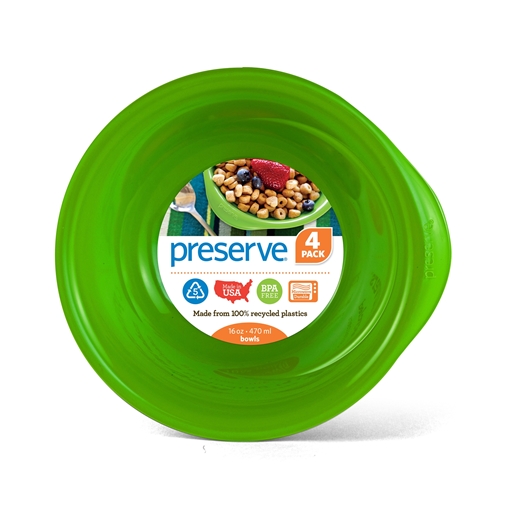 Picture of Preserve by Recycling Preserve by Recycling Everyday Bowl, Apple Green 470ml