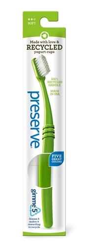 Picture of Preserve by Recycling Preserve by Recycling Toothbrush, Soft