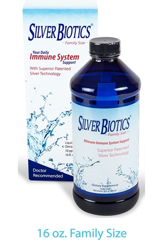 Picture of Silver Biotics Silver Biotics Immune Support Supplement, 473ml