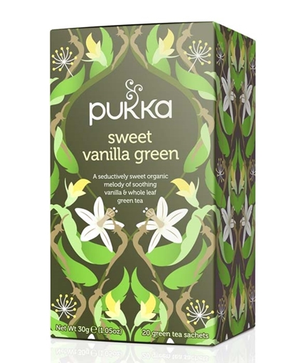 Picture of Pukka Teas Pukka Teas Sweet Vanilla Green Tea, 20 Bags