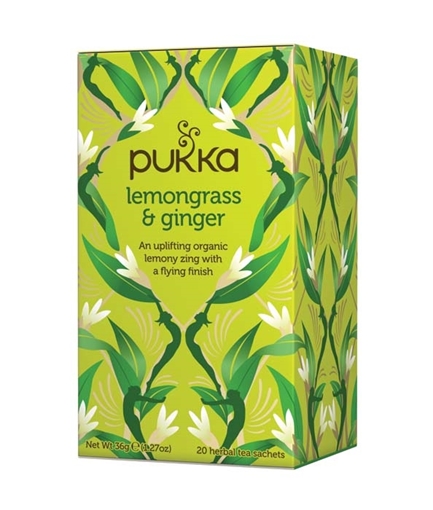 Picture of Pukka Teas Pukka Teas Lemongrass & Ginger Tea, 20 Bags