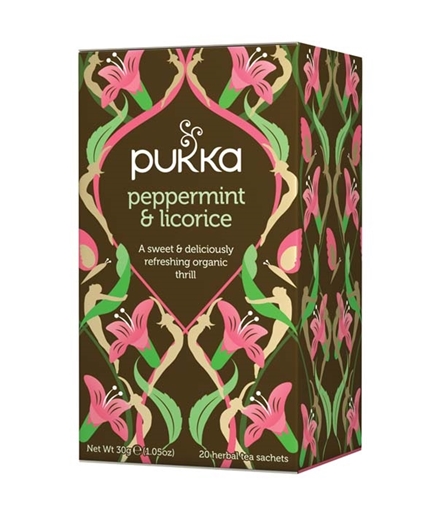 Picture of Pukka Teas Pukka Teas Peppermint & Licorice Tea, 20 Bags