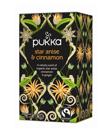 Picture of Pukka Teas Pukka Teas Star Anise & Cinnamon Tea, 20 Bags
