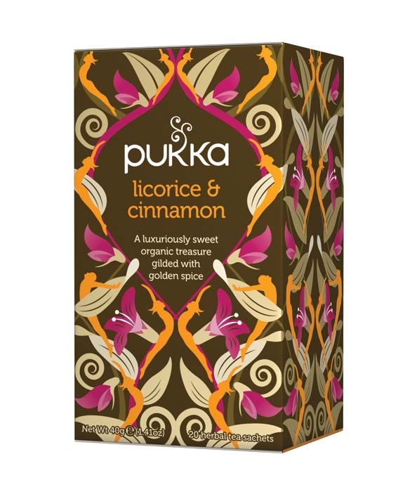 Pukka Teas Licorice & Cinnamon Tea, 20 Bags Canada's