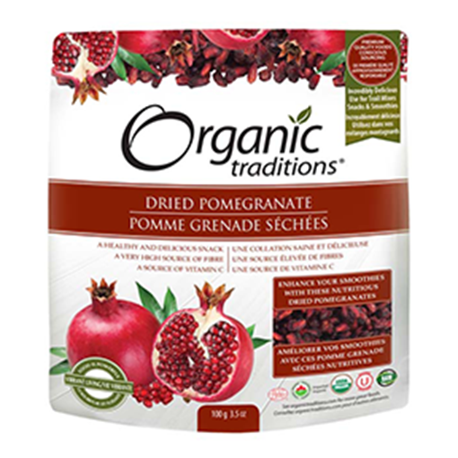 Picture of Organic Traditions Organic Traditions Dried Pomegranates