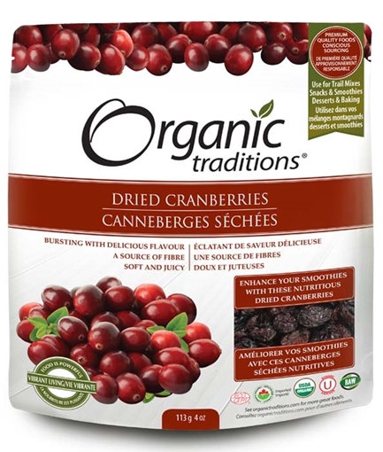 Picture of Organic Traditions Organic Traditions Dried Cranberries
