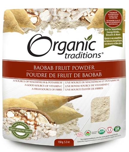 Picture of Organic Traditions Organic Traditions Baobab Fruit Powder, 150g
