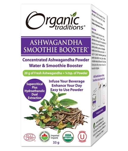 Picture of Organic Traditions Organic Traditions Smoothie Booster, Ashwagandha 33g