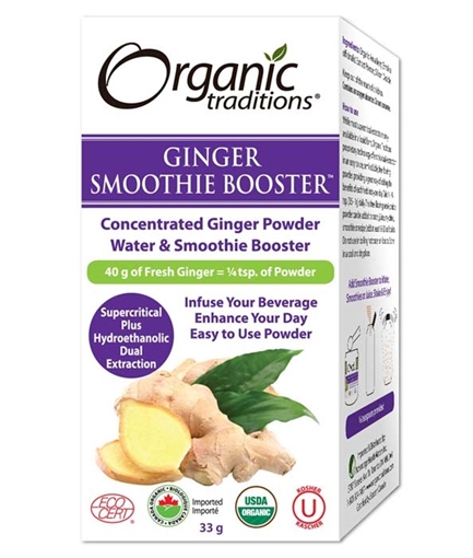 Picture of Organic Traditions Organic Traditions Smoothie Booster, Ginger 33g