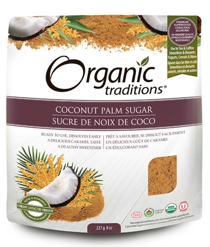 Picture of Organic Traditions Organic Traditions Coconut Palm Sugar, 227g