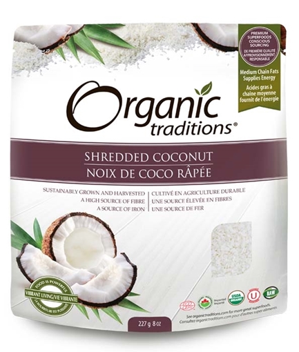 Picture of Organic Traditions Organic Traditions Coconut, Shredded 227g