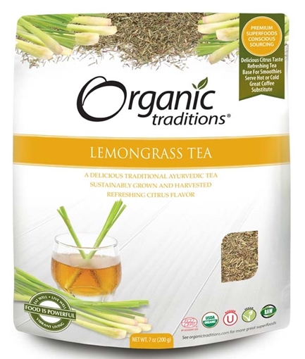 Picture of Organic Traditions Organic Traditions Lemongrass Tea, 200g
