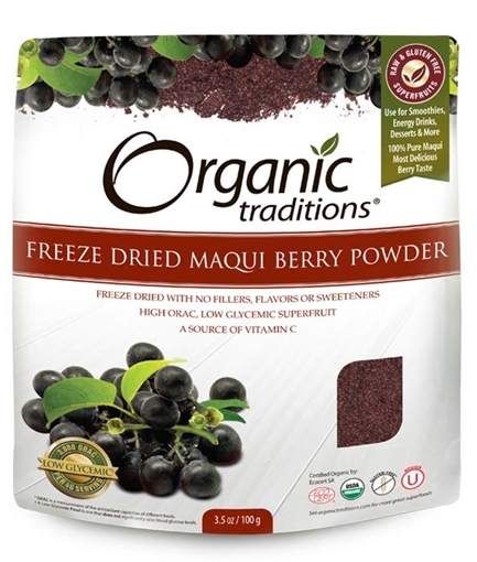 Picture of Organic Traditions Organic Traditions Maqui Berry Powder, 100g