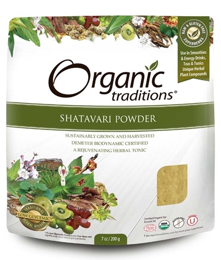 Picture of Organic Traditions Organic Traditions Shatavari Powder, 200g