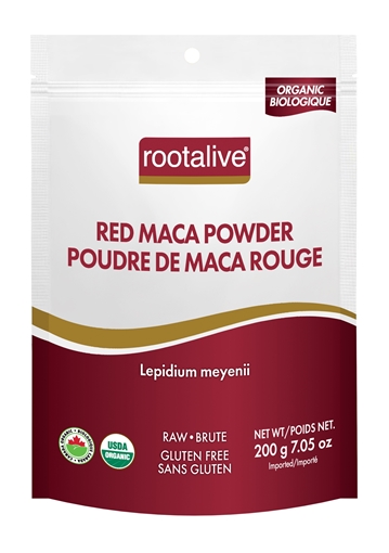 Picture of Rootalive Inc. Rootalive Organic Red Maca Powder, 200g