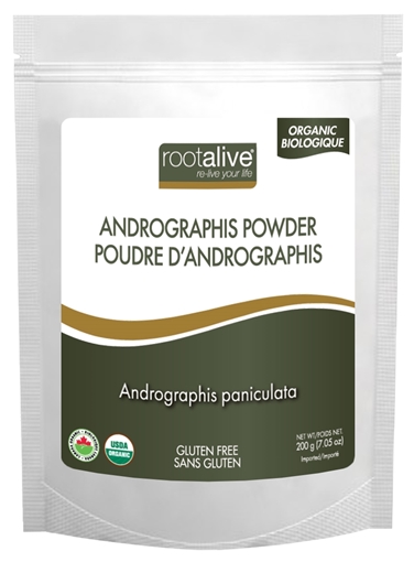 Picture of Rootalive Inc. Rootalive Organic Andrographis Powder, 200g
