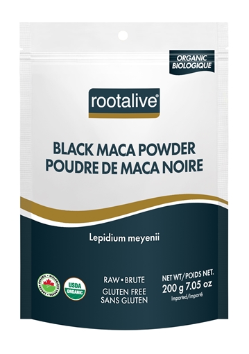 Picture of Rootalive Inc. Rootalive Organic Black Maca Powder, 200g