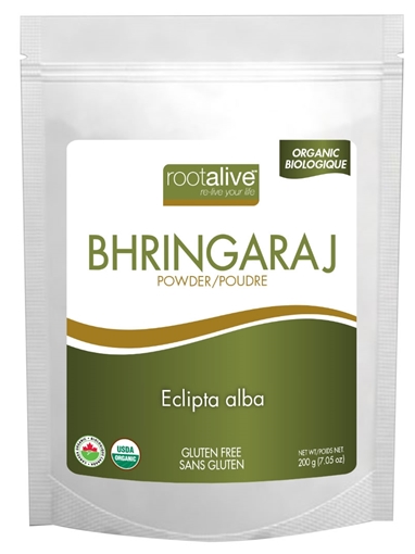 Picture of Rootalive Inc. Rootalive Organic Bhringaraj Powder, 200g