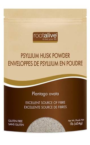 Picture of Rootalive Inc. Rootalive Psyllium Husk Powder, 454g